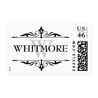Last Name Custom Postage Stamp stamp