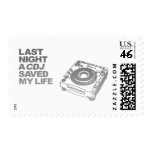 Last Night A CDJ Saved My Life - DJ Disc Jockey postage