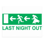 last night out postcard
