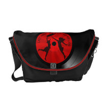 Last Night The DJ Saved My Life Messenger Bag