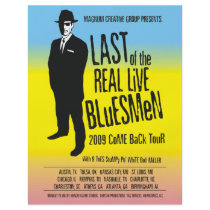 Last of the Real Live Bluesman Tour flyers by jmagnum Last of the Real Live Bluesman Tour flyers