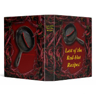 Last of the Red-Hot Recipes Book binder