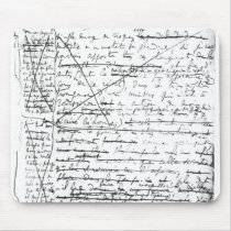 Last page of 'A la Recherche du Temps Perdu' Mousepad