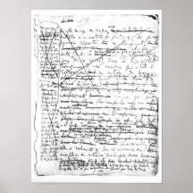 Last page of 'A la Recherche du Temps Perdu' Posters
