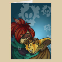 Last Res0rt Andromeda Holiday Card - Vertical cards