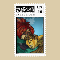 Last Res0rt Andromeda Holiday Stamp - Vertical stamps