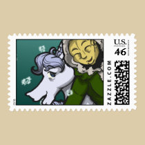 Last Res0rt Equuleus Holiday Stamp - Horizontal stamps