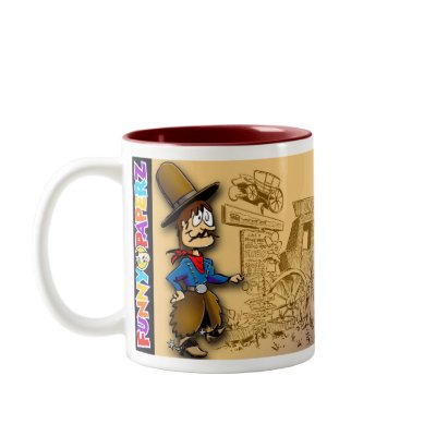 Last Stage West Mug #1 by FUNNYPAPERZ