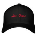 Last Stand Bring it on Hat Plain embroidered hats by Phoba3 Last Stand Bring it on Hat Plain embroidered hats