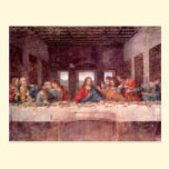 Last Supper by Leonardo da Vinci, Renaissance Art postcards