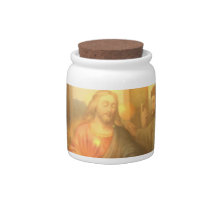 Last Supper  Candy Jar