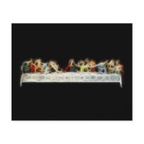 Last Supper da Vinci Jesus Fractal Painting Flyer