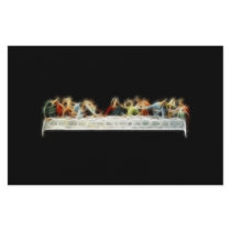 Last Supper da Vinci Jesus Fractal Painting Stationery Paper
