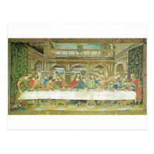 Last supper post cards