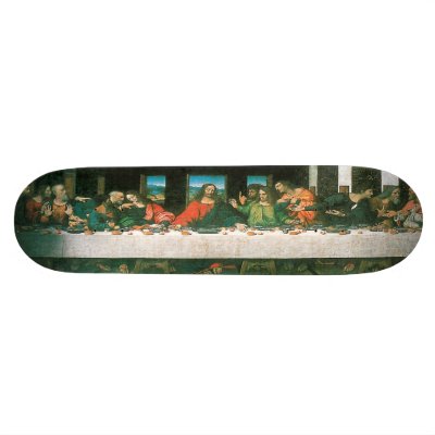 Last Supper Skateboard by tpaoletti