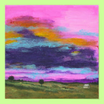 Last Thoughts Decor From Original Painting Poster posters