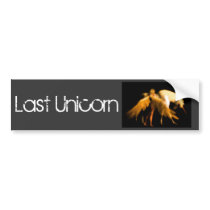 Last Unicorn bumper stickers