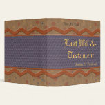 Last Will And Testament Avery Binder