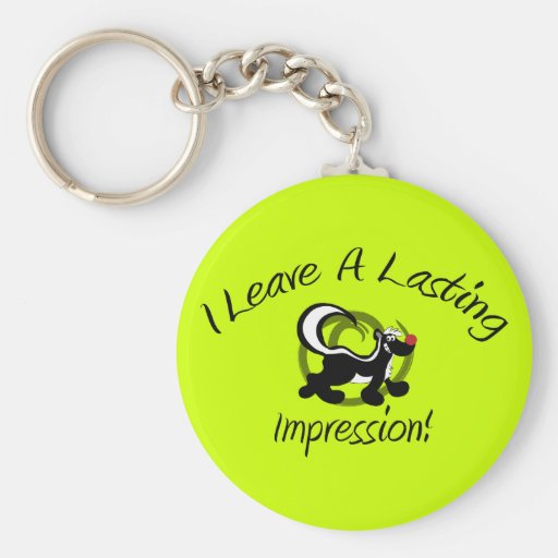 Lasting Impression Skunk Key Chain