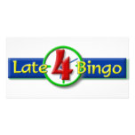 Late4Bingo Custom Photo Card
