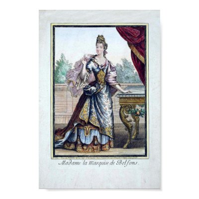 Late 17th Century Fashion Poster by Tradeview