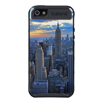 Late afternoon NYC Skyline as sunset approaches Cases For iPhone 5