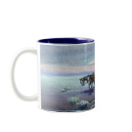 LATE AFTERNOON STAGECOACH by SHARON SHARPE mug