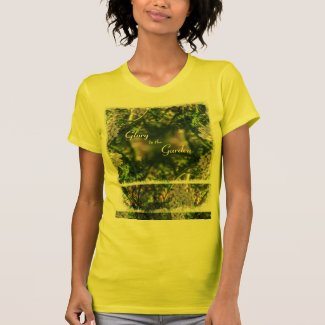 Late Day Glory Fractal GLORY TO THE GARDEN T-Shirt