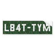 Late for Tee Time? bumper stickers by martinn_s Late for Tee Time? bumper stickers