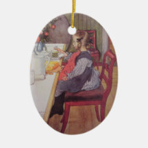 Late Riser at Breakfast Ornament