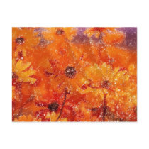 Late Summer Blaze Post Card