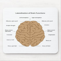 Lateralization of brain functions Mousepad