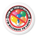 Latex Allergy magnets