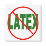 Latex green, NO Magnet