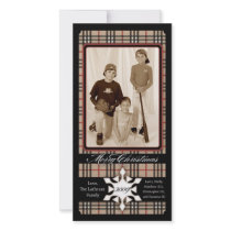 Lathrum Plaid Holiday Traditions photo cards by NicChic Lathrum Plaid Holiday Traditions photo cards
