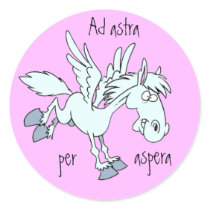 Latin: Ad astra per aspera stickers by sandrinepal Latin: Ad astra per aspera stickers