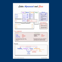 Latin Agreement Poster posters by osteele Latin Agreement Poster posters
