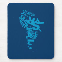 Latin America Mousepad by Buchstabenwelt Latin America Mousepad