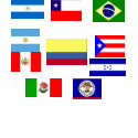 Latin Flags shirt