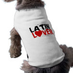 Latin Lover Shirt pet clothing
