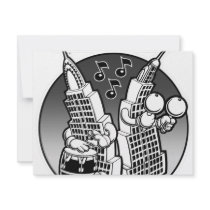 LATIN NY invitations by IzzySanabria LATIN NY invitations