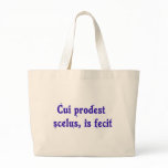 Latin Phrase on Lawyer Bag