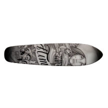 LATINA DREAM CUSTOM SKATE BOARD