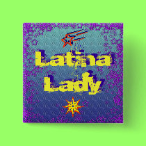 Latina Lady #7 button buttons