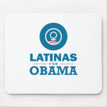 Latinas for Obama Mouse Pads