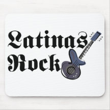 Latinas Rock Mouse Pad