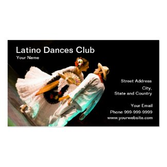 latino dances club profilecard