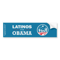 Latinos for Obama Bumper Sticker
