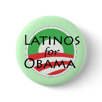 Latinos for Obama buttons