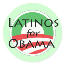 Latinos for Obama stickers